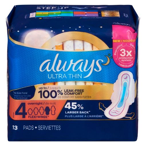Picture of ALWAYS ULTRA PADS - SZ 4 13S                                               