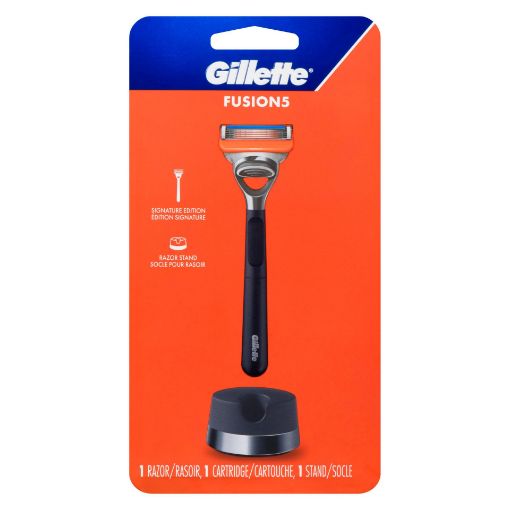 Picture of GILLETTE FUSION5  MODULAR RAZOR 1-UP W/ MAGNETIC STAND
