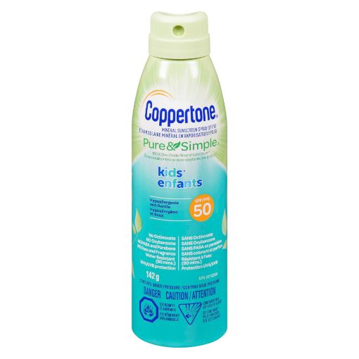 Picture of COPPERTONE PURE and SIMPLE KIDS MINERAL SPRAY SPF50 142GR