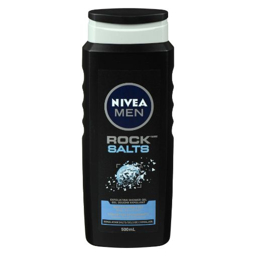 Picture of NIVEA MEN ROCK SALTS SHOWER GEL 500ML                                      