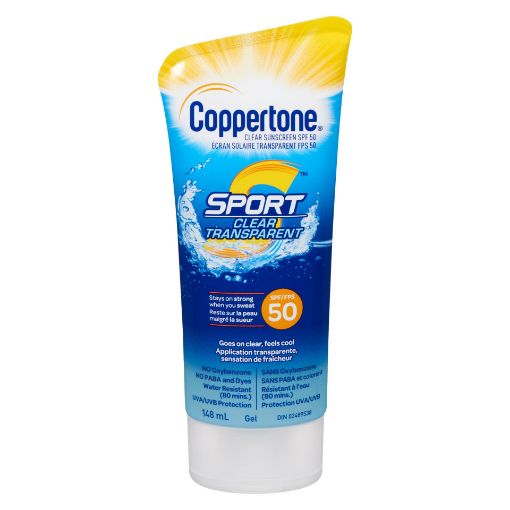 Picture of COPPERTONE SPORT CLEAR LOTION SPF50 148ML                                  