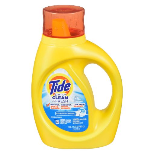 Picture of TIDE SIMPLY CLEAN and FRESH  LIQUID  HE REFRESHING BREEZE 1.09 LT 25 USE