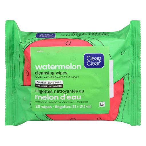 Picture of CLEAN and CLEAR WATERMELON WIPES 25S