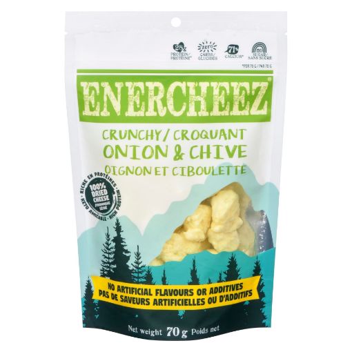 Picture of ENERCHEEZ CRUNCHY - ONION and CHIVE 70GR