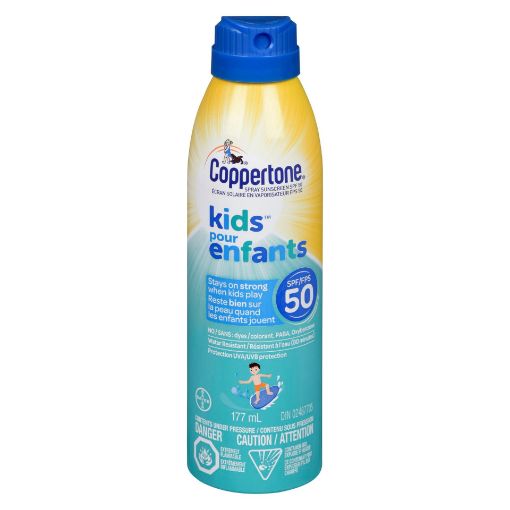 Picture of COPPERTONE KIDS C-SPRAY CLEAR SPF50  177ML                                 