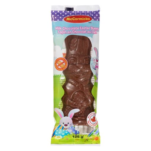 Picture of MCCORMICKS RABBIT - SOLID MILK CHOCOLATE 125GR                             