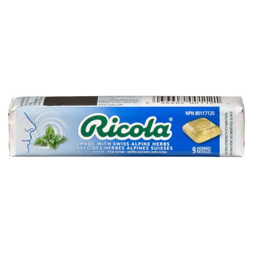Picture of RICOLA STICKS - EXTRA STRENGTH ICY MENTHOL 9S