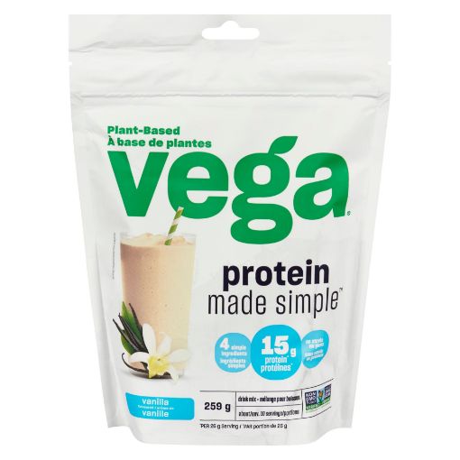 Picture of VEGA PROTEIN MADE SIMPLE - CANISTER - VANILLA 259GR