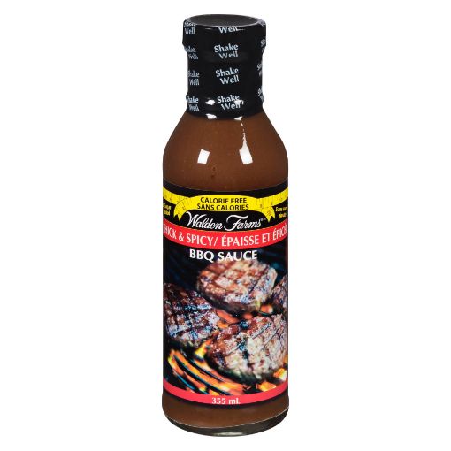 Picture of WALDEN FARMS BBQ SAUCE - THICK and SPICY 355ML