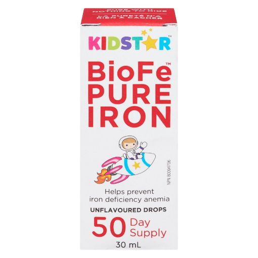 Picture of KIDSTAR BIOFE IRON - UNFLAVOURED 30ML