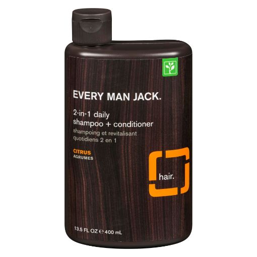 Picture of EVERY MAN JACK 2-IN-1 DAILY SHAMPOO - CITRUS 400ML                         