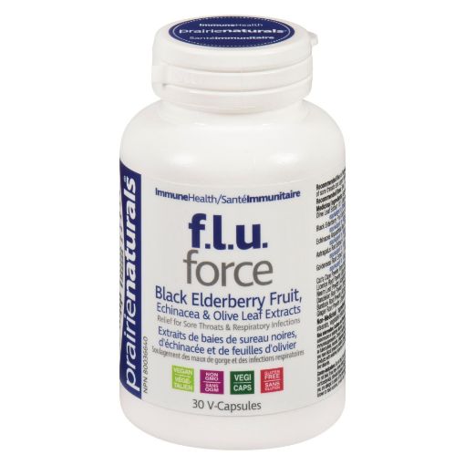 Picture of PRAIRIE NATURAL - FLU FORCE   VEGETARIAN CAPSULES 30S                     