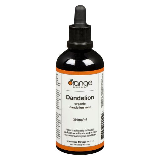 Picture of ORANGE NATURALS DANDELION TINCTURE 100ML                                   