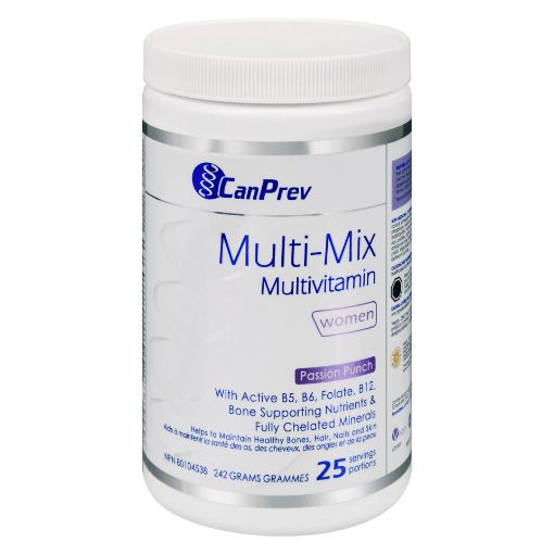 Picture of CANPREV MULTI-MIX MULTIVITAMIN -WOMEN - PASSION PUNCH 242GR