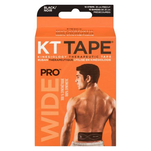 Picture of KT TAPE PRO WIDE - LOWER BACK - BLACK