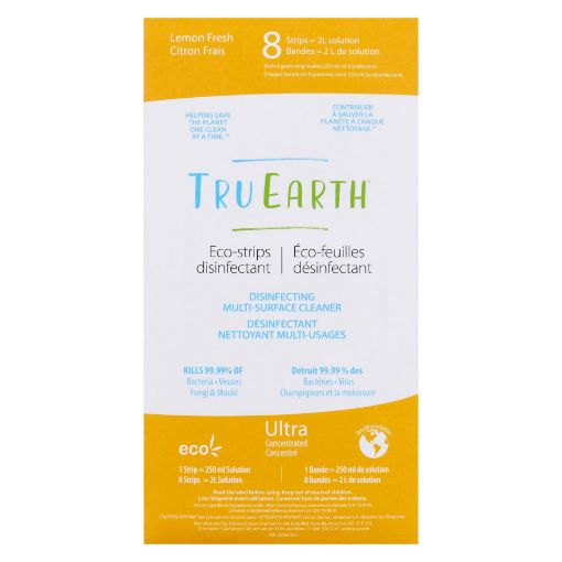 Picture of TRU EARTH ECO-STRIPS  DISINFECTANT - LEMON 8S            