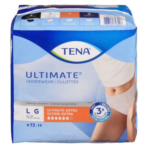Picture of TENA PROTECTIVE UNDERWEAR - ULTIMATE - LARGE 13S