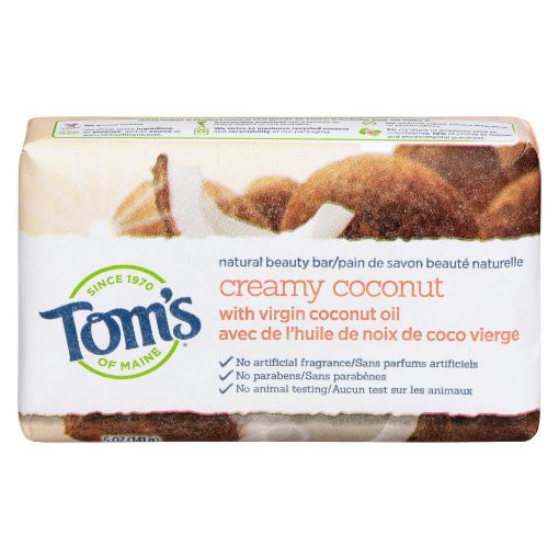 Picture of TOMS BAR SOAP - CREAMY COCONUT 141GR                                       