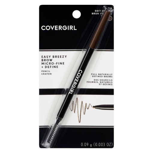 Picture of COVERGIRL EASY BREEZY BROW MICRO-FINE + DEFINE PENCIL - SOFT BROWN         