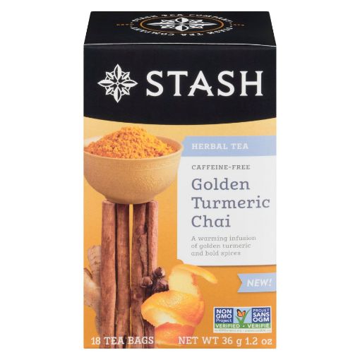 Picture of STASH TEA GOLDEN TURMERC CHAI 18S