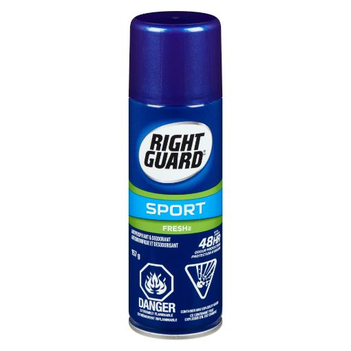 Picture of RIGHT GUARD SPORT ANTIPERSPIRANT - FRESH SCENT SPRAY 157GR