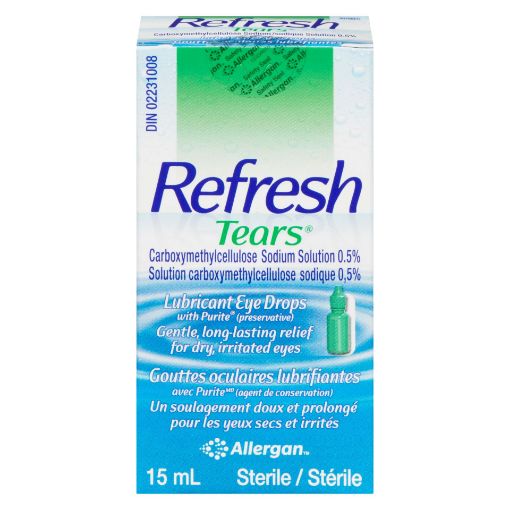 Picture of REFRESH ARTIFICIAL TEARS DROPS 15ML                                        