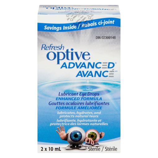 Picture of REFRESH OPTIVE ADVANCED 2X10ML                                             