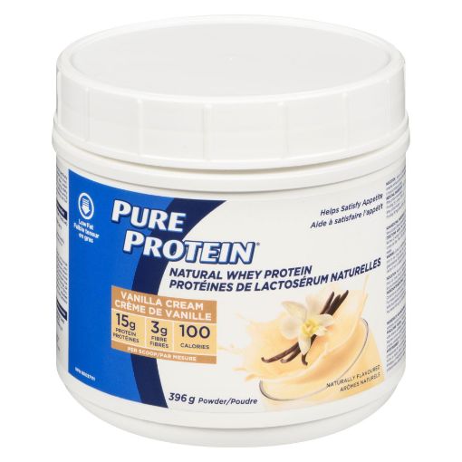 Picture of PURE PROTEIN NATURAL PROTEIN - VANILLA 396GR