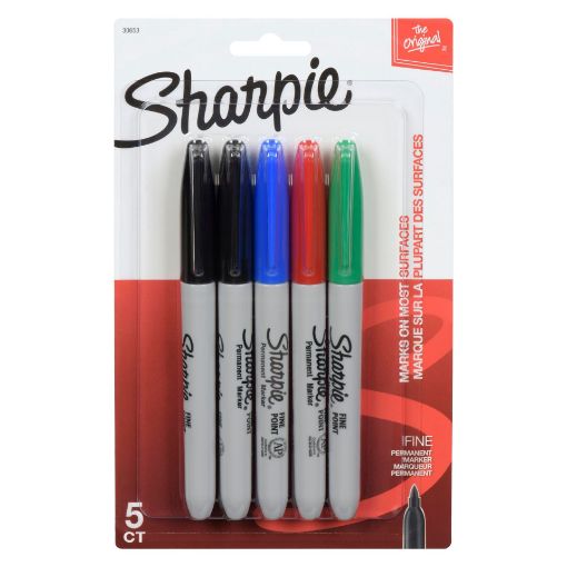Picture of SHARPIE FINE - ASSORTED 5S