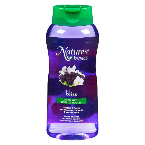 Picture of NATURES BASICS BUBBLE BATH - BLISS 700ML               