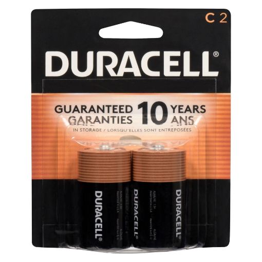 Picture of DURACELL COPPERTOP BATTERIES C 2S