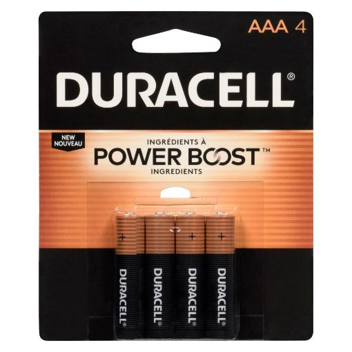 Picture of DURACELL COPPERTOP BATTERIES AAA 4S