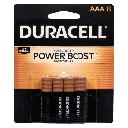 Picture of DURACELL COPPERTOP BATTERIES AAA 8S