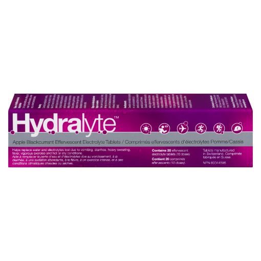 Picture of HYDRALYTE EFFERVESCENT TABS - BERRY 20S