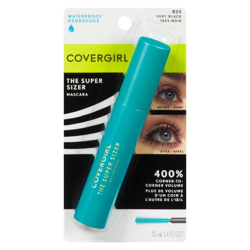 Picture of COVERGIRL THE SUPER SIZER WATERPROOF MASCARA - VERY BLACK C3A              