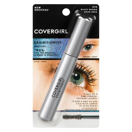 Picture of COVERGIRL EXHIBITIONIST MASCARA - 810 BLACK/BROWN                          