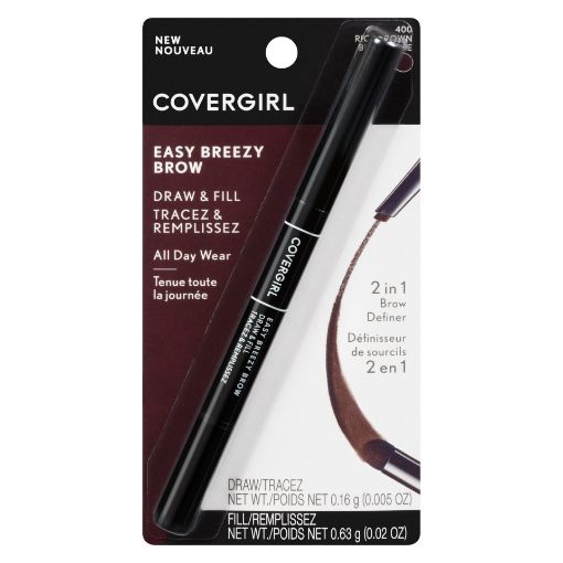 Picture of COVERGIRL EASY BREEZY BROW DRAW and FILL - RICH BROWN