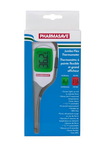 Picture of PHARMASAVE JUMBO FLEX THERMOMETER - 8 SECOND