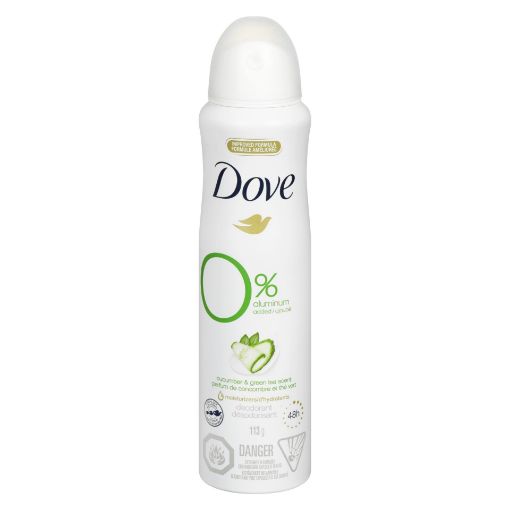 Picture of DOVE DEODORANT SPRAY - CUCUMBER + GREEN TEA 113GR