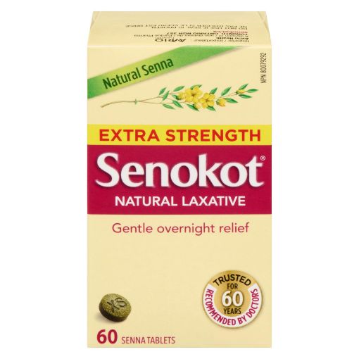 Picture of SENOKOT NATURAL LAXATIVE EXTRA STRENGTH CAPS 60S