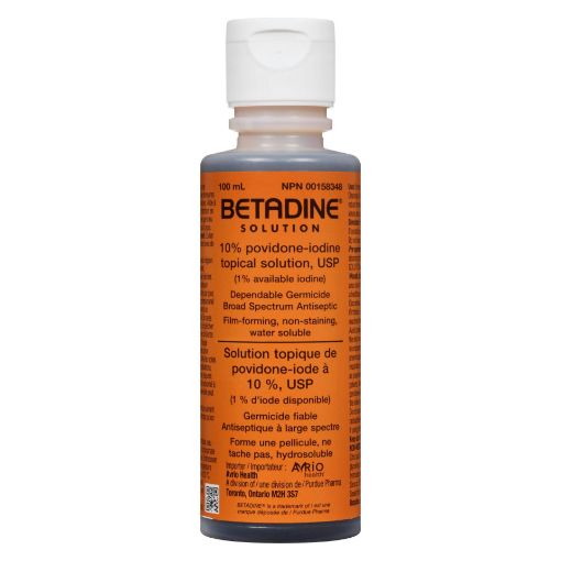 Picture of BETADINE SOLUTION 100ML                                