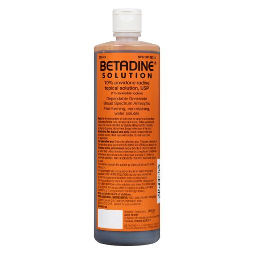 Picture of BETADINE SOLUTION 500ML                         