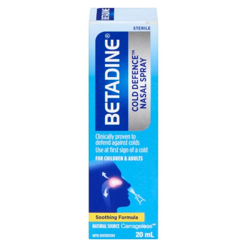 Picture of BETADINE COLD DEFENSE NASAL SPRAY 20ML                                     