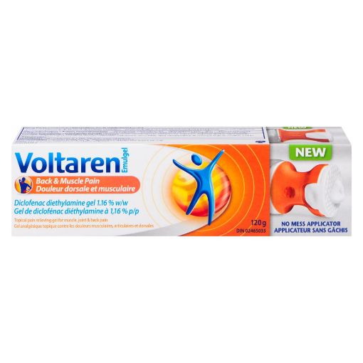 Picture of VOLTAREN BACK and MUSCLE - NO MESS APPLICATOR 120GR