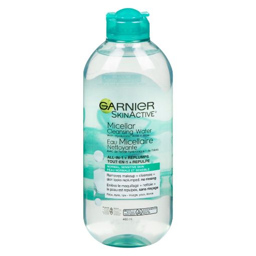 Picture of GARNIER MICELLAR WATER WITH HYALURONIC ALOE 400ML