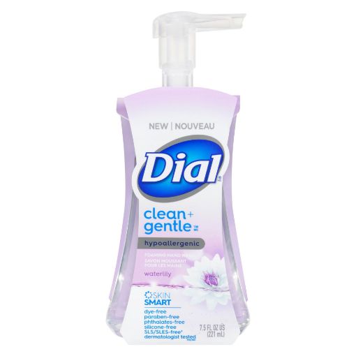 Picture of DIAL CLEAN+GENTLE FOAMING HAND WASH - WATERLILY 221ML                      