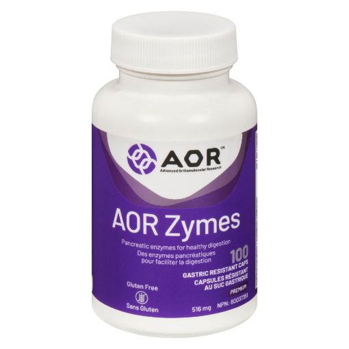 Picture of AOR ZYMES - GASTRIC RESISTANT CAPSULES 516MG 100S                                       