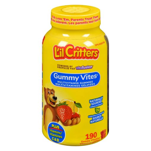 Picture of LIL CRITTERS GUMMYVITES KIDS MULTIVITAMIN GUMMIES 190S