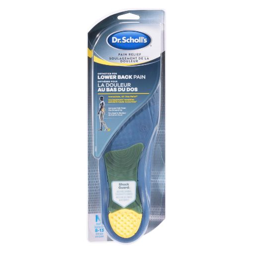 Picture of DR.SCHOLLS PRO LOWER BACK PAIN INSOLES MENS 1PR