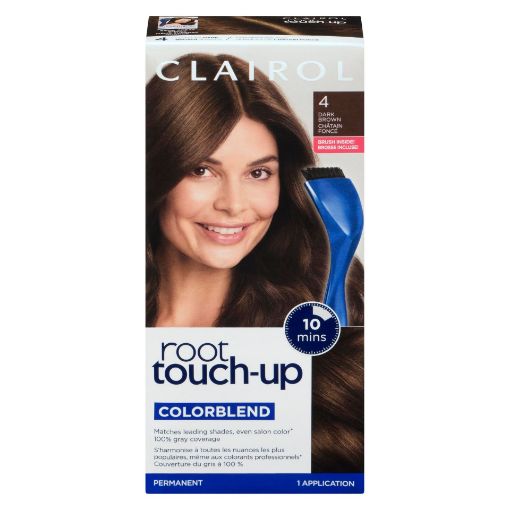 Picture of CLAIROL NICE N EASY ROOT TOUCH UP - 4 DARK BROWN                           